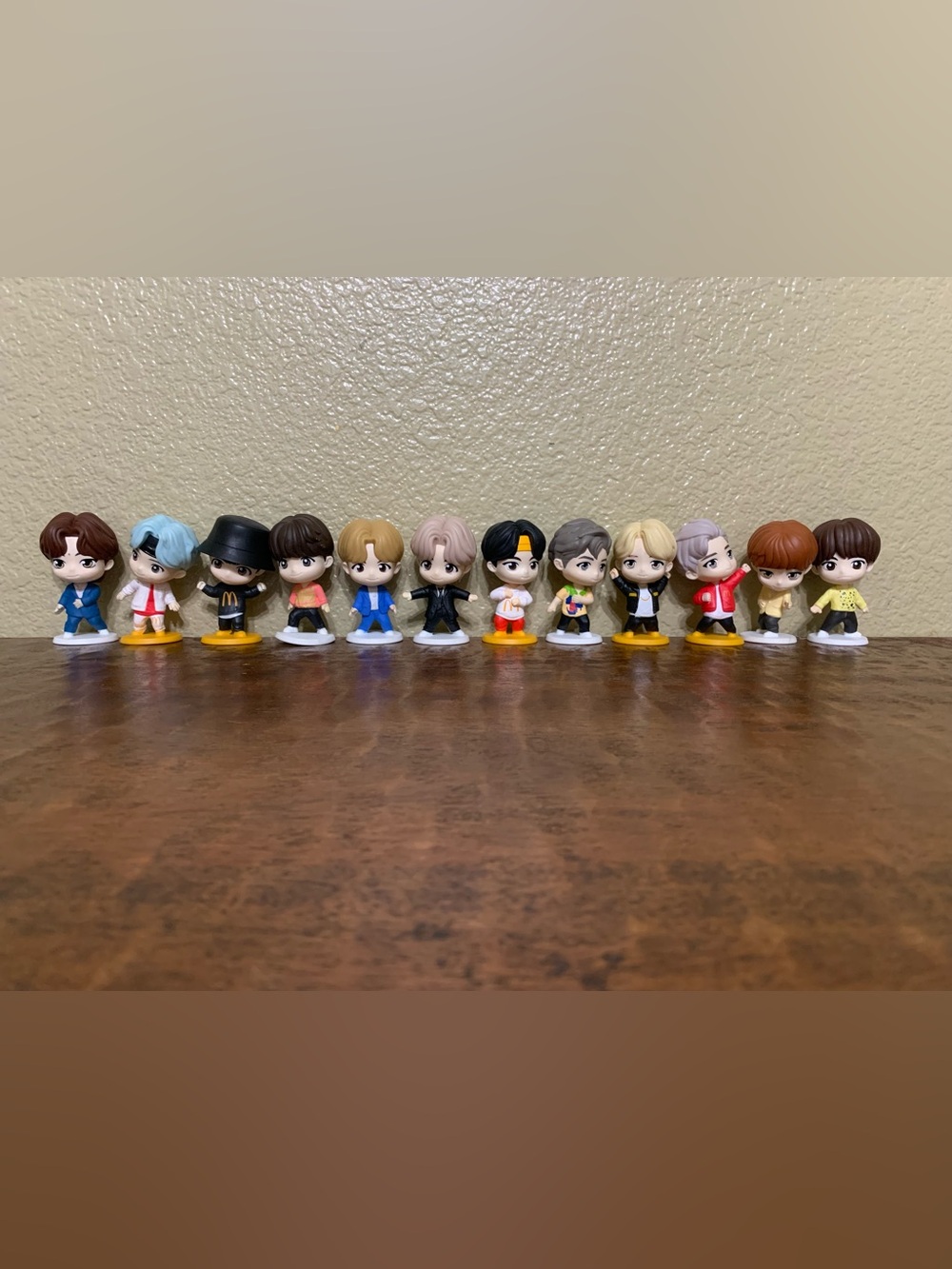 McDonalds 2025 Happy Meal Toys 12pc Tinytan x BTS Figures Collectibles Set
